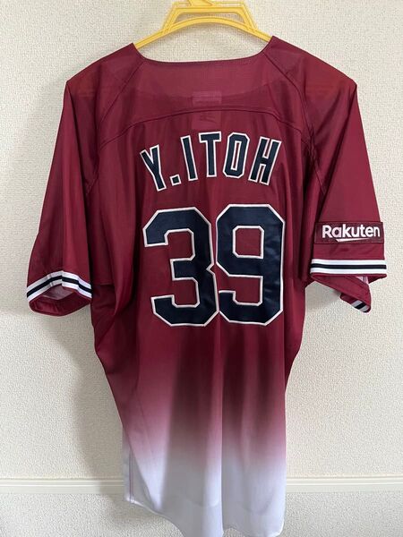 【新品】 楽天イーグルス 伊藤裕季也選手 ユニフォーム 伊藤 裕季也 伊藤裕 39