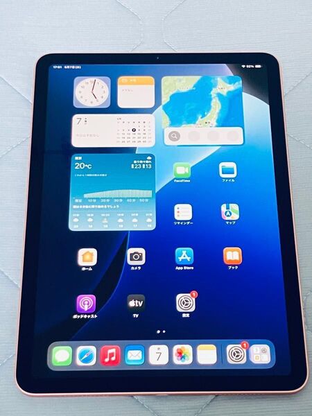 iPad Air (第4世代) 10.9inch (2020) RoseGold 64GB Wi-Fi A2316 外観美品