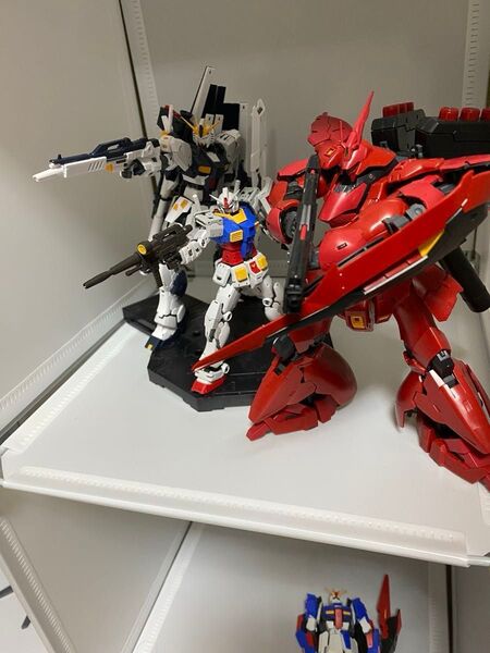 ガンプラ 完成品 RG ガンダム サザビー νガンダム まとめ売り