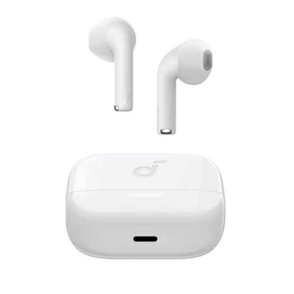 【新品・未使用】Soundcore K20i ホワイト ワイヤレスイヤホン Bluetooth5.3 片耳/両耳通話 IPX5軽量