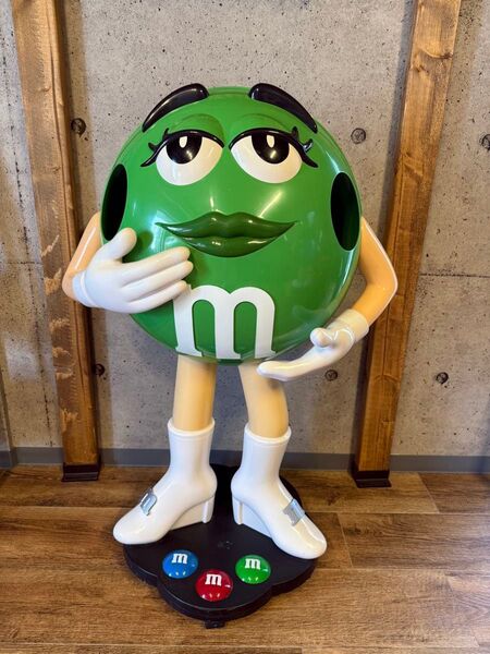 m&m's 店舗用ディスプレイ グリーン 緑