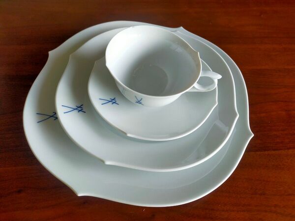 やや訳あり【Meissen マイセン】剣マークコレクション 双剣 4点セット