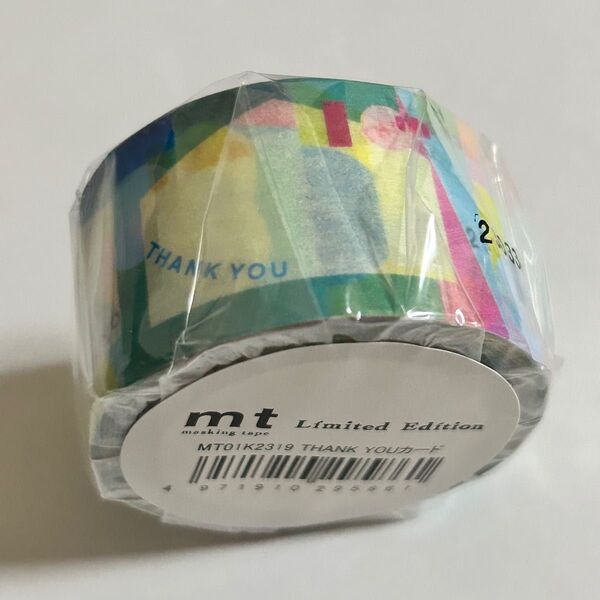 mt マスキングテープ カモ井 THANK YOUカード
