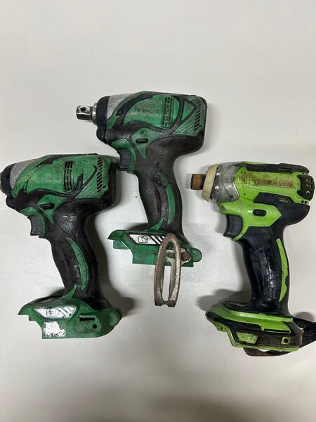 インパクトドライバ makita HITACHI ジャンク