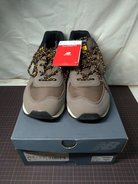 New Balance ニューバランス ML574NFM ローカットスニーカー UK10.5 29cm BRW 未使用品 タグ有