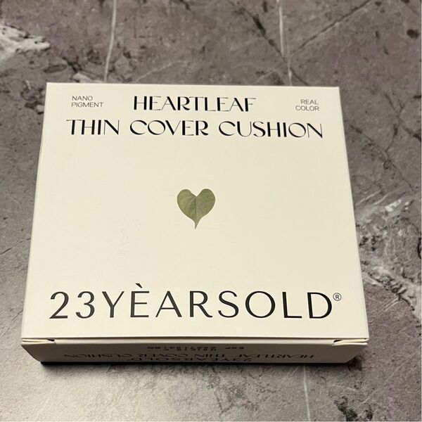23YEARSOLD ハートリーフシンクッション 23号 バターベージュ