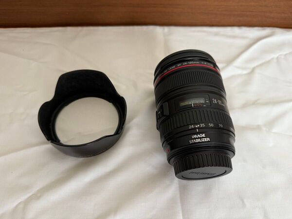 女性オーナー美品 Canon ZOOM LENS EF 24-105mm F4 L IS USM ULTRASONIC キャノン
