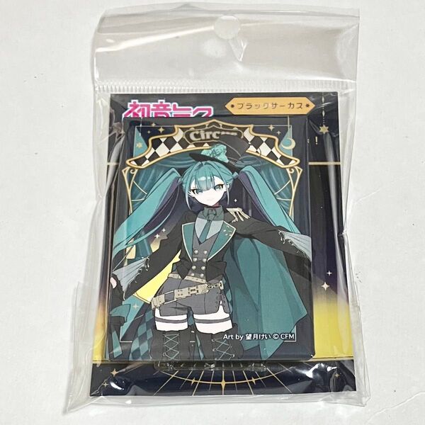 初音ミク エンジョイ大阪 ブラックサーカス 巡音ルカ アート缶バッジ 望月けい
