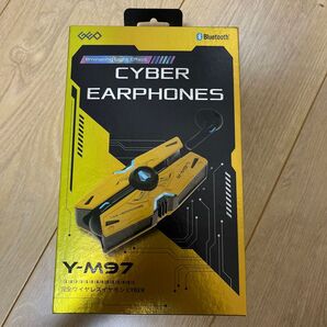 完全ワイヤレスイヤホン CYBER Y-M97 イエロー