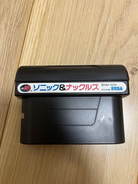 動作確認済み メガドライブ ソニック&ナックルズ SEGA製