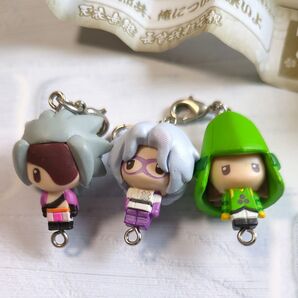戦国BASARA2 BASARAみくじ フィギュアマスコットチャーム 3点 まとめ売り