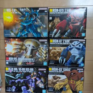 ジオン軍 HG ガンプラ 未組立 6体 まとめ売り