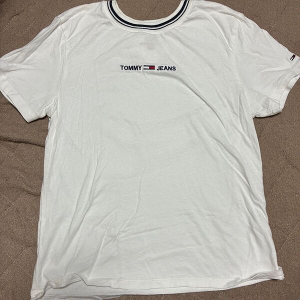 Tommy Jeans 白Tシャツ XS