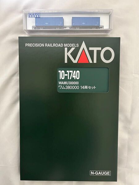 Nゲージ KATO 10-1740 ワム380000番台 14両 + 8087 ワム380000 2両 計16両 新品未使用