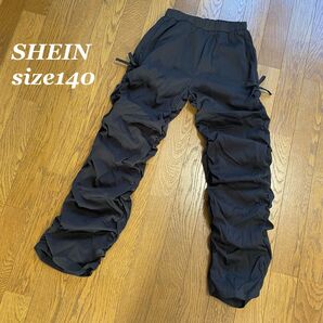 SHEIN ブラックパンツ 140サイズ ダンス衣装 女の子