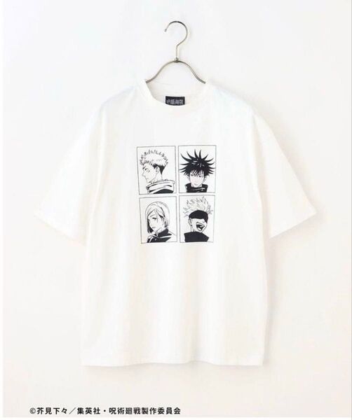 呪術廻戦 Tシャツ 虎杖悠仁 伏黒恵 釘崎野薔薇 五条悟 公式