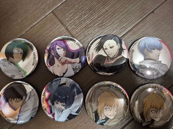 東京喰種 缶バッチ8個セット