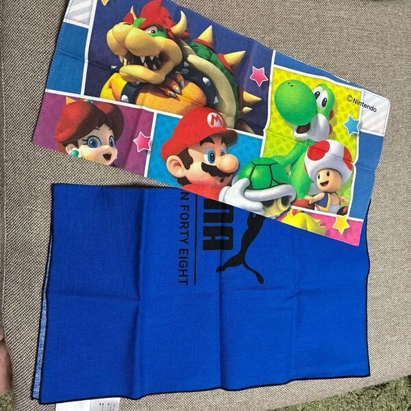 任天堂マリオ、プーマ、ランチクロス2枚セット