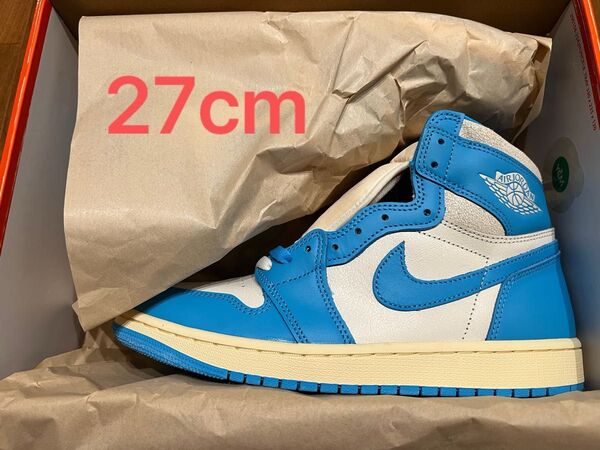 Nike Air Jordan 1 Retro High OG UNC Reimagined エアジョーダン 27cm