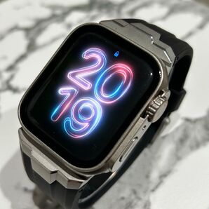 【絶対最安】高級316L黒 Apple Watch AppleWatch アップルウォッチ ベルト バンド カバー ケース
