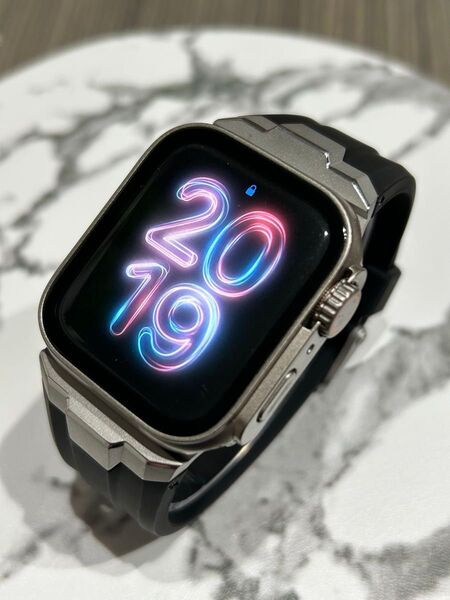 【絶対最安】高級316L黒 Apple Watch AppleWatch アップルウォッチ ベルト バンド カバー ケース