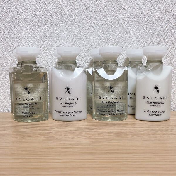 ブルガリ BVLGARI アメニティ シャンプー コンディショナー ボディソープ