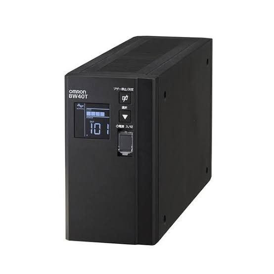 オムロン 無停電電源装置 (常時商用給電/正弦波出力) 400VA/250W BW40T