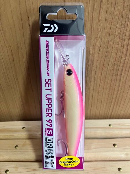 *いいねお断り*ダイワ セットアッパー97S-DR ショップオリカラピンクバックグロー