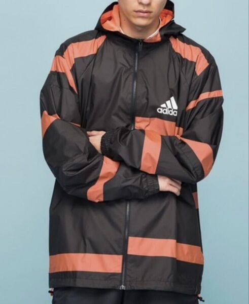 adidas アディダス W.N.Dグラフィックジャケット サイズL FL3612 【ウインドブレーカー】 裏地メッシュ