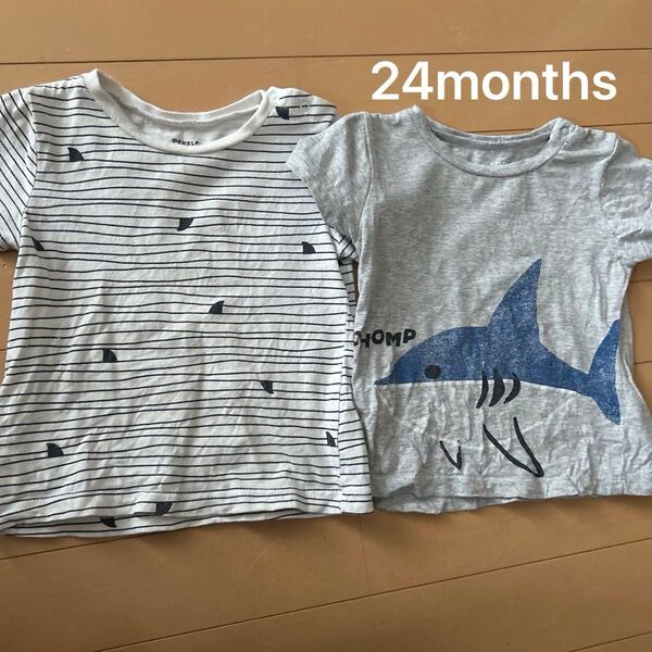 男の子 女の子 半袖 Tシャツ 24M