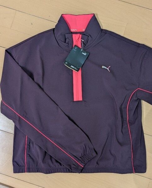 PUMA DRYCELL レディース M ハーフジップウィンドブレーカー