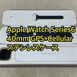 Apple Watch Series6 40mm GPS+Cellular ステンレスケース