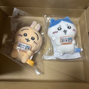 【ちいかわxEPOS】 お買い物検定 エポス ハチワレ うさぎ 2個セット