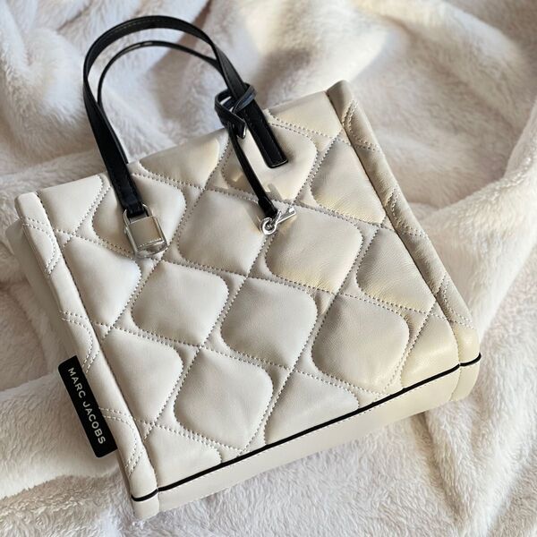 【新品】ハワイ正規店 Marc Jacobs キルティングバッグ ハンドバッグ レザー 2way 肩掛け ショルダーバッグ