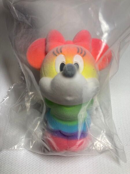 ディズニーフレンズ イマジネーションミックス ミニー レインボー コットンキャンディ ソフビ フィギュア 未使用