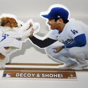 大谷翔平&デコピン 特大スチレンスタンド デコピン始球式 MLB正規ライセンス アクスタ