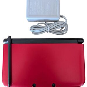 ニンテンドー3dsll レッド×ブラック 充電器 タッチペン