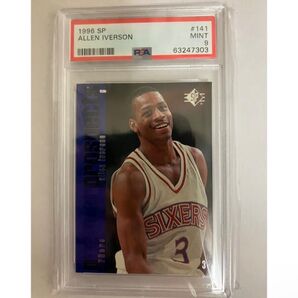 アレンアイバーソン NBAカード 96-97 アッパーデック SP PSA9
