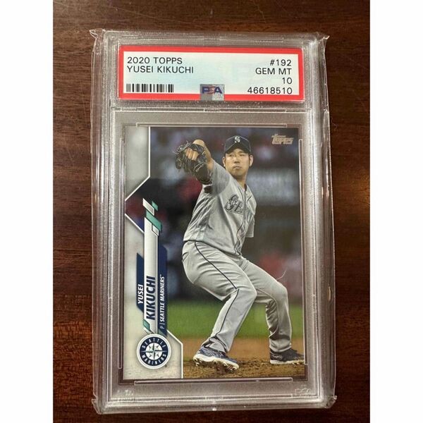 PSA10 菊池雄星 2020 TOPPS YUSEI KIKUCHI GEM MT 10 佐々木朗希 大谷翔平 プロ野球 NPB