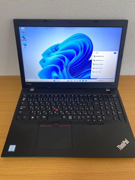 Lenovoノートパソコン/i5-8250U/SSD256GB/メモリ32GB/無線/カメラ