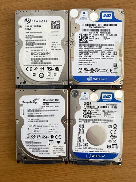 HDD4枚セット