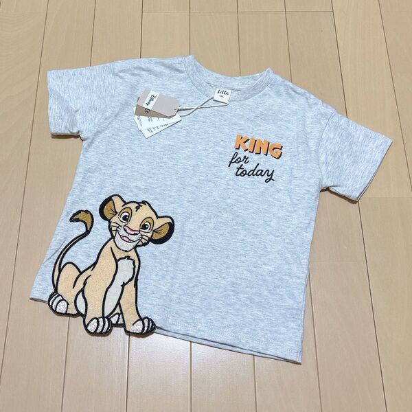 新品タグ付き★Littc★ライオンキング★シンバ★Tシャツ★90サイズ