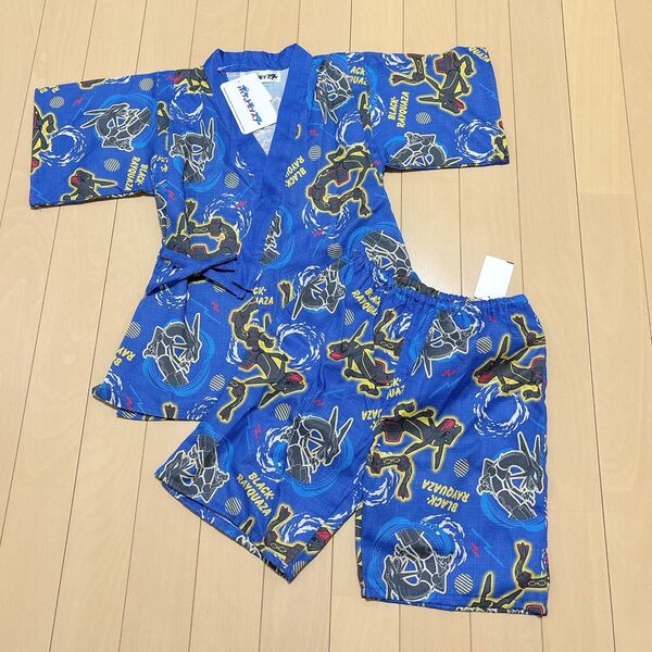 新品タグ付き★ポケモン★レックウザ★甚平★120サイズ