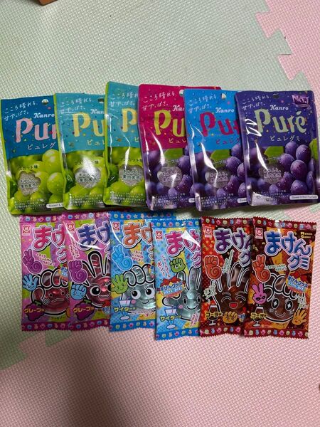 グミ 詰め合わせ 5種12袋セット ピュレグミ まけんグミ アソート