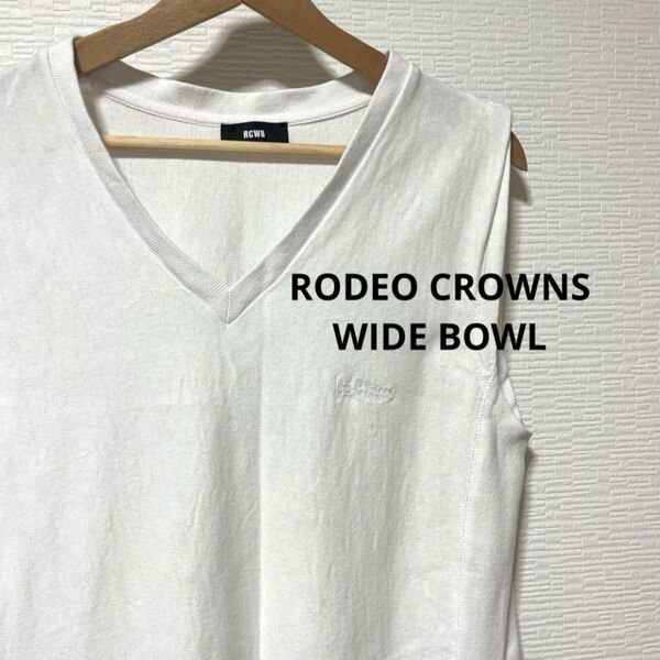 RODEO CROWNS WIDE BOWL ロデオクラウンズ ノースリーブワンピース Sサイズ 古着