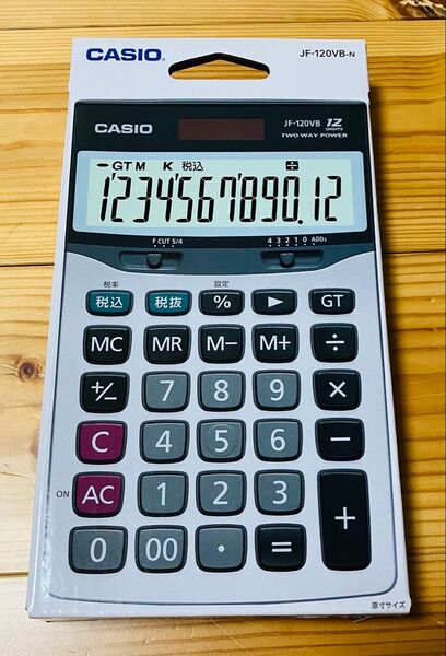 【CASIO】カシオ 計算機 電卓 12桁対応 新品・未使用・未開封 匿名配送