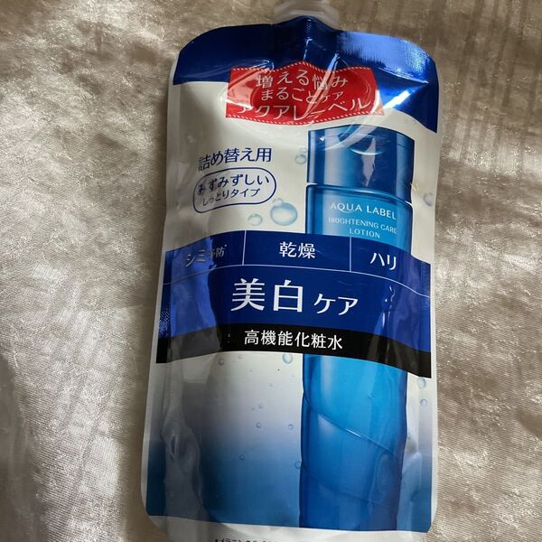 アクアレーベル ホワイトケア ローション M(みずみずしいしっとりタイプ) (詰め替え用) 180ml ×1個 (医薬部外品)