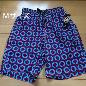 VILLASwimshorts 海水パンツ パープル系 Mサイズ未使用