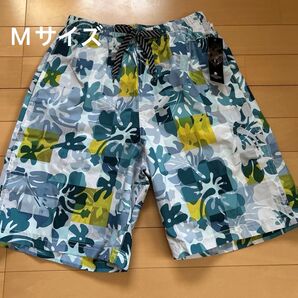 メンズ 水着 海パン Mサイズ 総柄 未使用