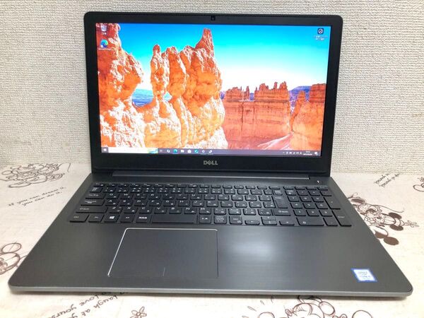 Dell Vostro 5568 Ci5 7世代 8GB SSD256 カメラ WLAN テンキー付き FHD 85
